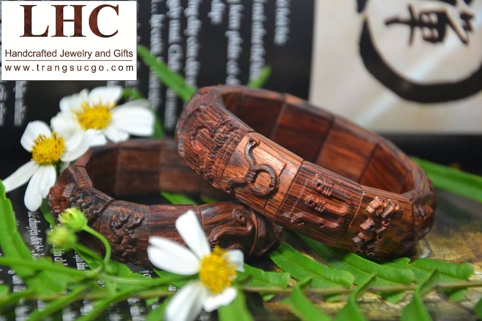 Vòng Tay Phong Thủy 12 Cung Hoàng Đạo Gỗ Sưa Đỏ - Feng Shui Bracelet Western Zodiac