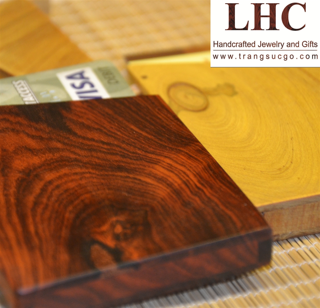 HỘP DANH THIẾP GỖ QUÝ – Business Card Holders In Rare Woods