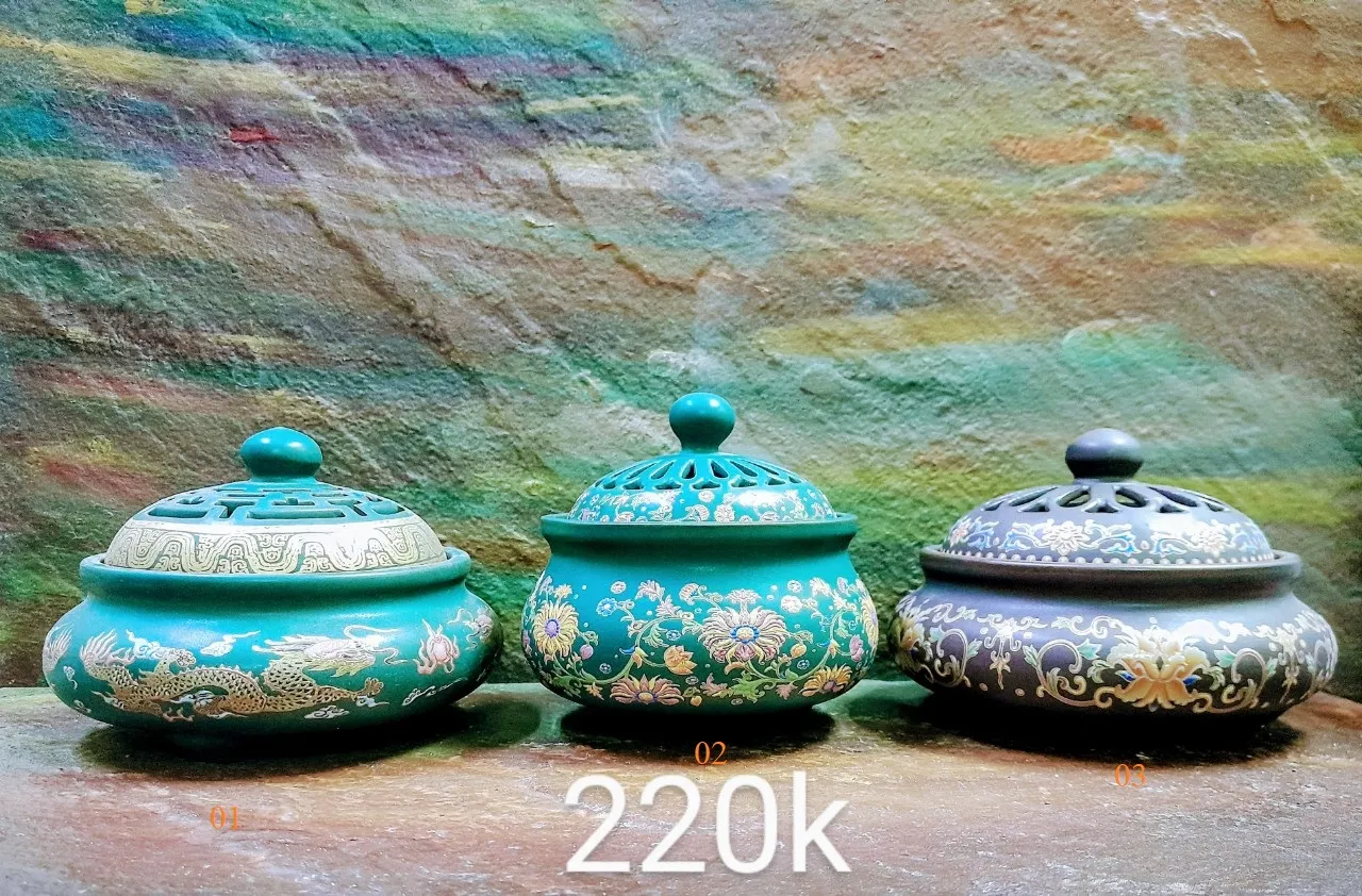Lư Gốm Xông Trầm